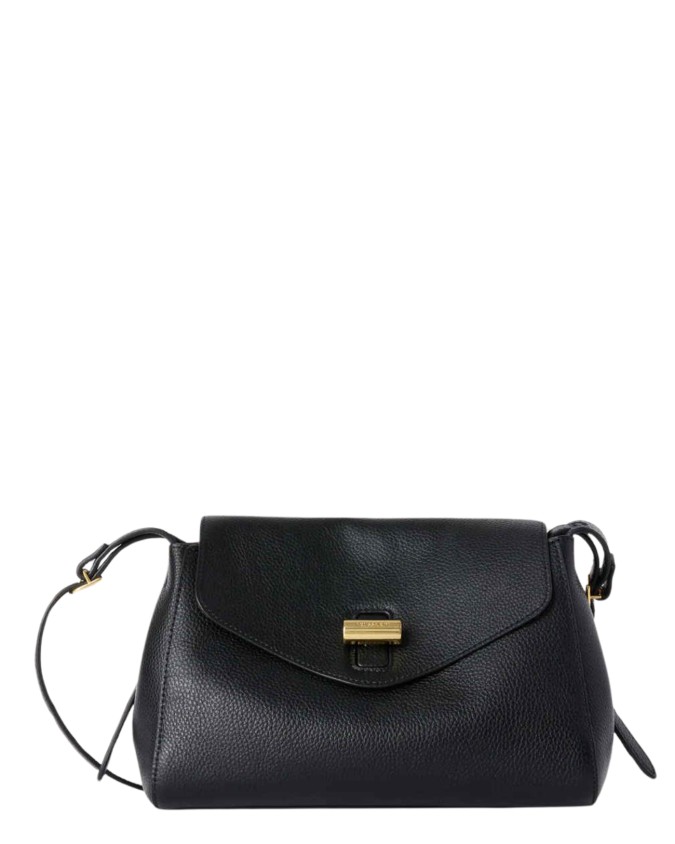  Trussardi - Borsa a Tracolla con Patta in Pelle Girello Mini