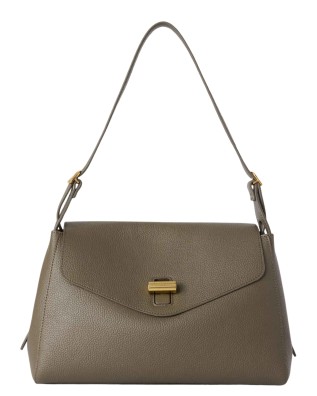  Trussardi - Borsa a Spalla con Patta in Pelle Girello