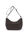  Nannini – Borsa a Spalla Mezzaluna in Nylon e Pelle Liberty
