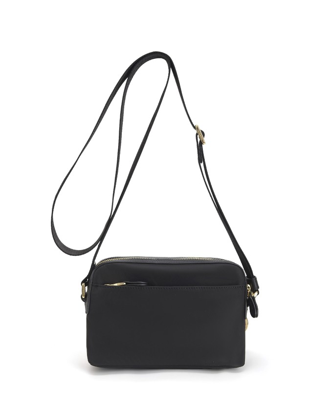  Nannini - Borsa a Tracolla Piccola con Due Comparti in Nylon e