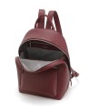 Nannini - Women's Leather Backpack with an External Pocket in