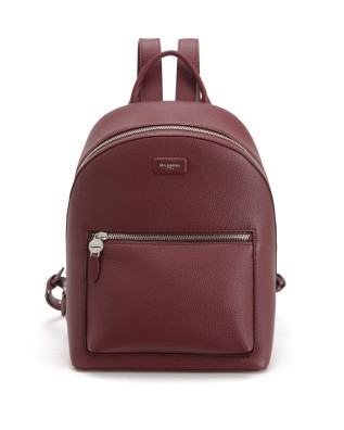 Nannini - Women's Leather Backpack with an External Pocket in