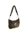 Campomaggi - Borsa a Spalla con Borchie e Strass in Pelle di