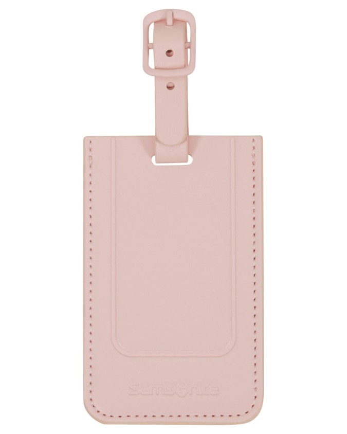 Samsonite - 2 rechteckige Adresshalter aus Polyurethan der