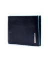 Piquadro - Men's wallet with coin pocket, bill compartment, and