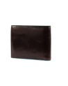 Piquadro - Men's wallet with coin pocket, bill compartment, and