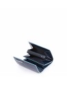 Porta carte di credito PIQUADRO - Astuccino in pelle - Blu -