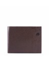 Portafogli Uomo PIQUADRO - Portafoglio uomo con porta monete in
