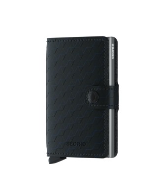 Secrid - Portafoglio mini in pelle e alluminio Miniwallet Optical 2