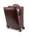 Piquadro - Trolley cabina porta PC 15.6'' in pelle Blue Square