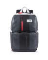 Piquadro - Zaino  in pelle porta PC 14'' e porta iPad Urban