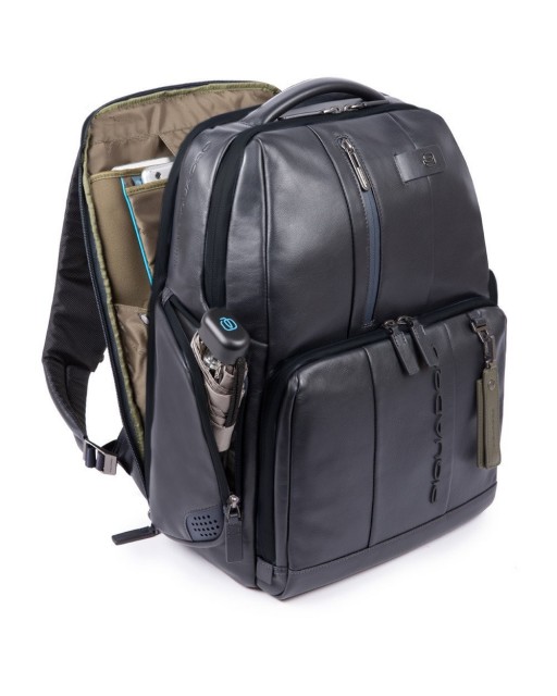 Piquadro - Zaino fast check porta PC 15,6" e iPad Urban