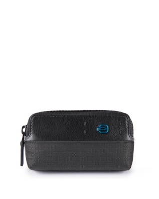Portachiavi Piquadro Astuccio portachiavi con due anelle Pulse