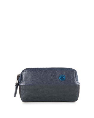Portachiavi Piquadro Astuccio portachiavi con due anelle Pulse