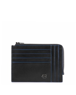 Portafogli Uomo Piquadro Bustina porta carte di credito Blue