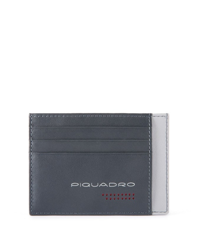 Piquadro - Bustina porta carte di credito in pelle Urban