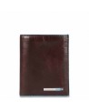 Piquadro - Portafoglio uomo con porta monete, porta carte Blue Square