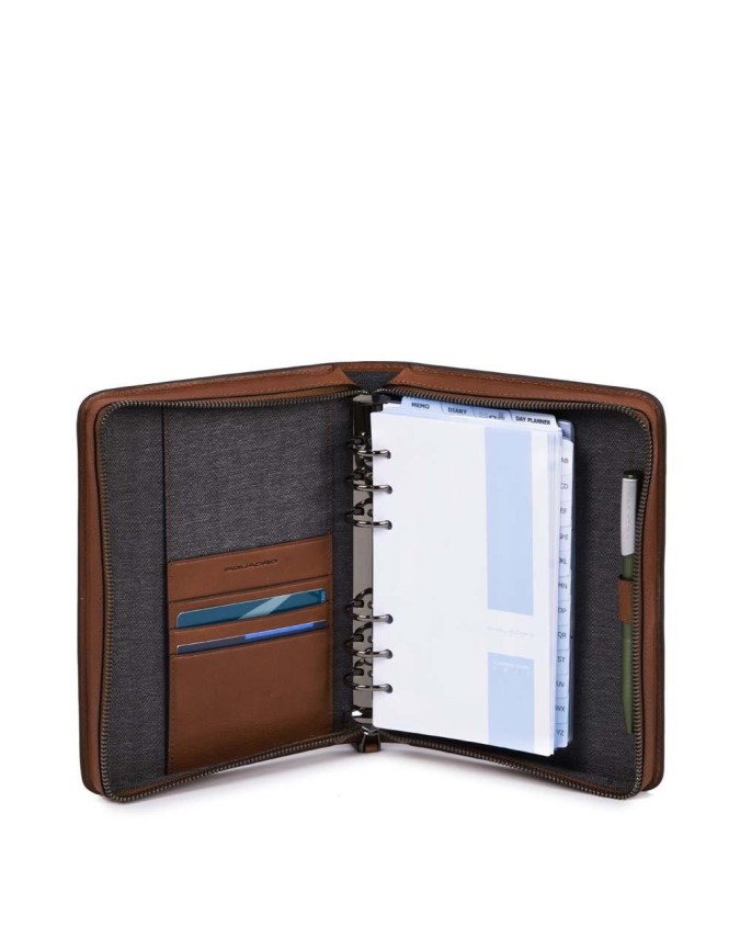 Agende e Portadocumenti PIQUADRO - Organizer medio con chiusura