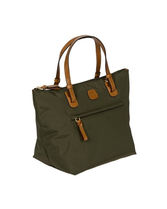  Bric's - Borsa Shopper Piccola in Nylon con Tasca Frontale