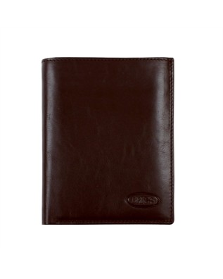 Bric's - Vertical wallet made of vegetable-tanned leather