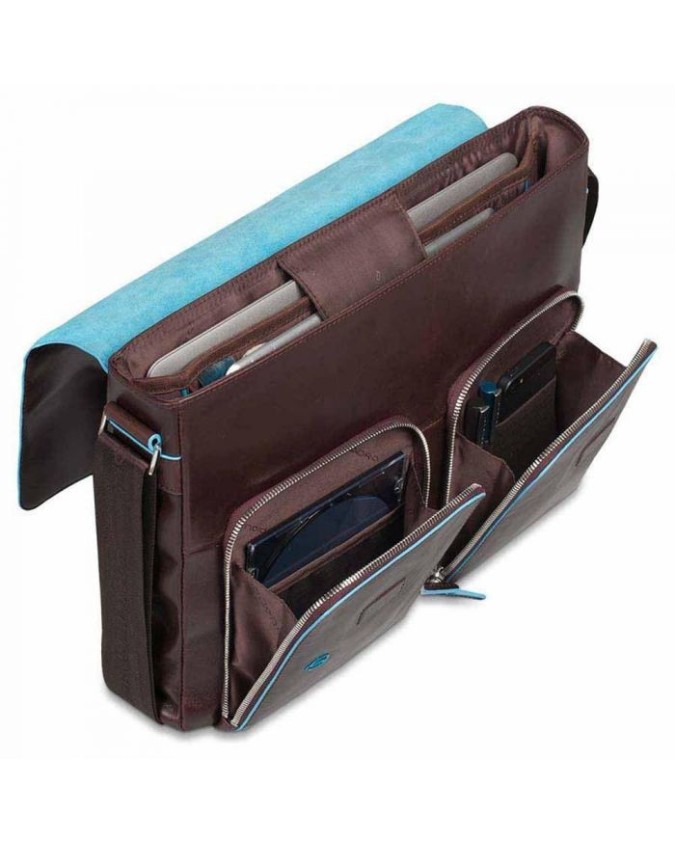 PIQUADRO - Messenger in pelle -  CA3337B2
