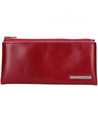 PIQUADRO - Astuccio Portachiavi in Pelle con un anello  - PC1514B2
