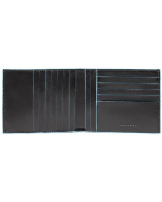 Portafogli Uomo PIQUADRO - Portafoglio uomo con porta carte di 2