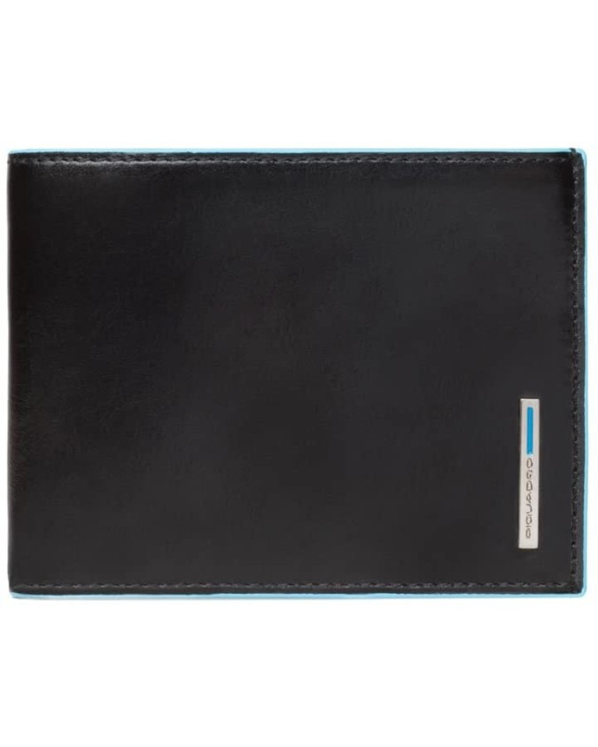 Portafogli Uomo PIQUADRO - Portafoglio uomo con porta carte di