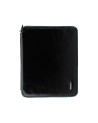 Piquadro - Portablocco sottile A4 in pelle con lampo Stationery