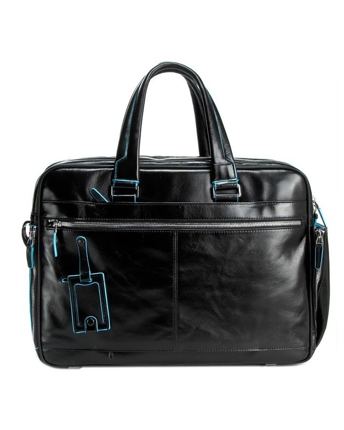 Piquadro Borsa porta PC 15" espandibile con tracolla Blue Square