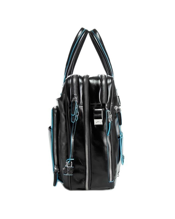 Piquadro Borsa porta PC 15" espandibile con tracolla Blue Square