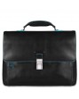 PIQUADRO - Cartella in pelle con patta  - CA3111B2