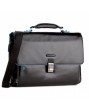 PIQUADRO - Cartella in pelle con patta- CA3111B2