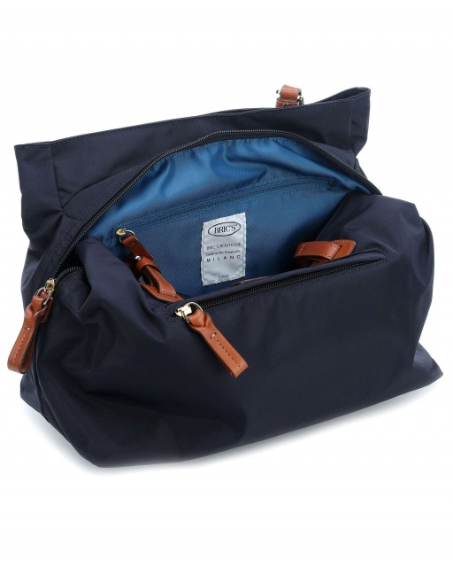  Bric's - Borsa a Spalla Tre Scomparti in Nylon X-Bag