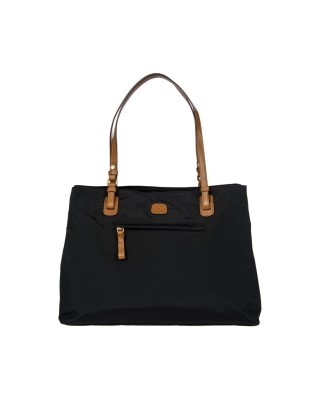  Bric's - Borsa a Spalla Grande Tre Scomparti in Nylon X-Bag
