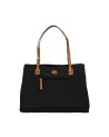  Bric's - Borsa a Spalla Grande Tre Scomparti in Nylon X-Bag
