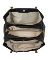  Bric's - Borsa a Spalla Grande Tre Scomparti in Nylon X-Bag