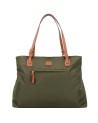  Bric's - Borsa a Spalla Grande Tre Scomparti in Nylon X-Bag