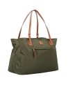  Bric's - Borsa a Spalla Grande Tre Scomparti in Nylon X-Bag