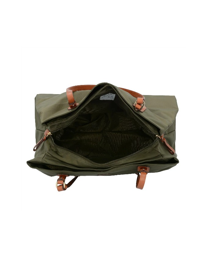  Bric's - Borsa a Spalla Grande Tre Scomparti in Nylon X-Bag