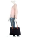  Bric's - Borsa a Spalla Grande Tre Scomparti in Nylon X-Bag