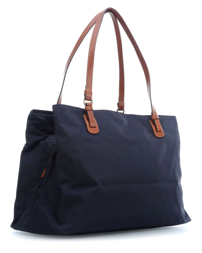  Bric's - Borsa a Spalla Grande Tre Scomparti in Nylon X-Bag