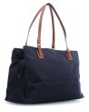  Bric's - Borsa a Spalla Grande Tre Scomparti in Nylon X-Bag