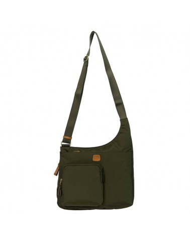  Bric's - Borsa a Tracolla in Nylon con Tasca Frontale Hipster 2