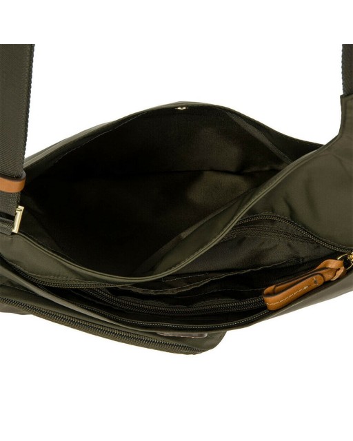  Bric's - Borsa a Tracolla in Nylon con Tasca Frontale Hipster