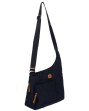  Bric's - Borsa a Tracolla in Nylon con Tasca Frontale Hipster