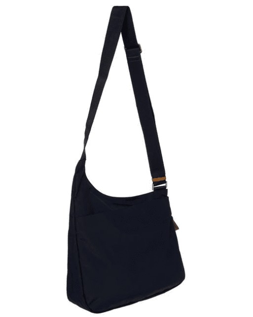  Bric's - Borsa a Tracolla in Nylon con Tasca Frontale Hipster