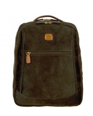 Bric's - 15.6" Laptop Backpack with Life Suede Back Pocket