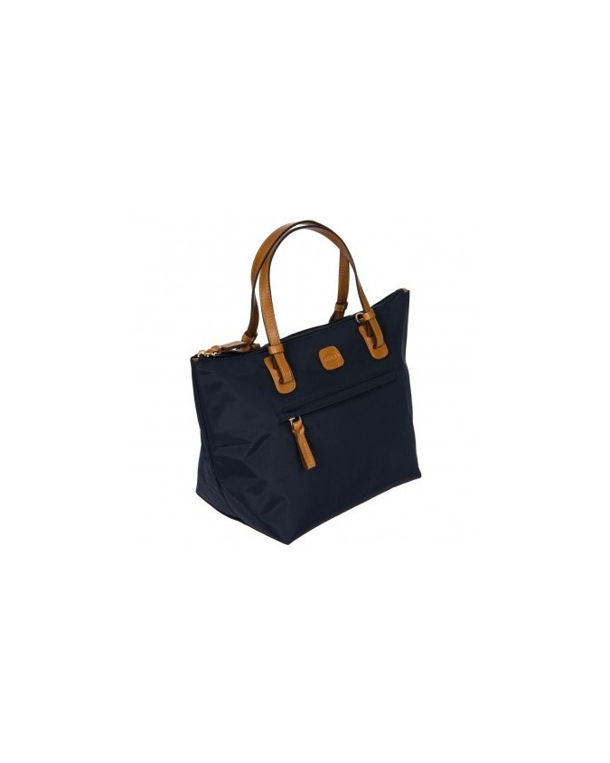  Bric's - Borsa Shopper Piccola in Nylon con Tasca Frontale