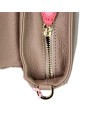 Borse a Spalla Love My Bags Happy - Borsa in vitello con pattina